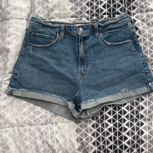 Abercrombie & Fitch Blue Jean Shorts